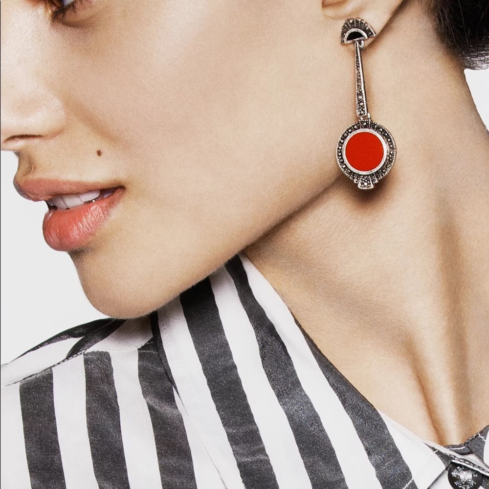 Jewelmint art deco earrings